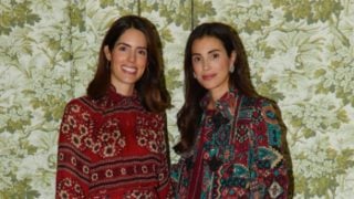 Sofía Palazuelo y Sassa de Osma en el Hotel Santo Mauro. (Foto: Instagram)