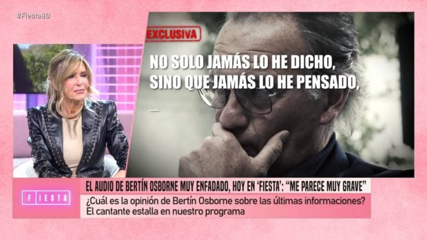 Bertín Osborne, Gabriela Guillén, Marisa Martín Blázquez