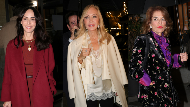 Amparo Corsini, Carmen Lomana y Ana Botella. (Foto: Gtres)