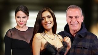 Mónica Hoyos, Miriam Saavedra y Carlos Lozano. (Foto: Gtres)