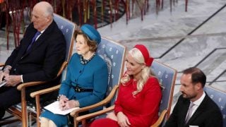 La familia real de Noruega en el Premio Nobel de la Paz de 2022. (Foto: Gtres)