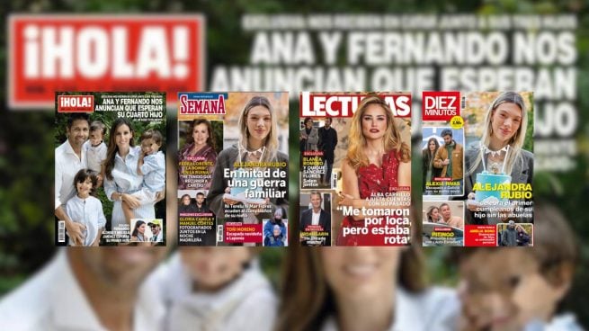 Portadas de revistas, revistas, hola, lecturas, semana, diez minutos