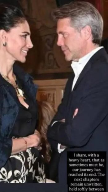 El comunicado de su ruptura. (Foto: Redes Sociales)