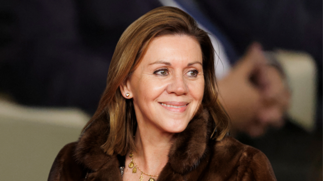 María Dolores de Cospedal en un acto político. (Foto: Gtres)