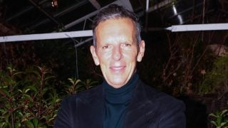 Joaquín Prat en la cena de Navidad de Mediaset. (Foto: Gtres)