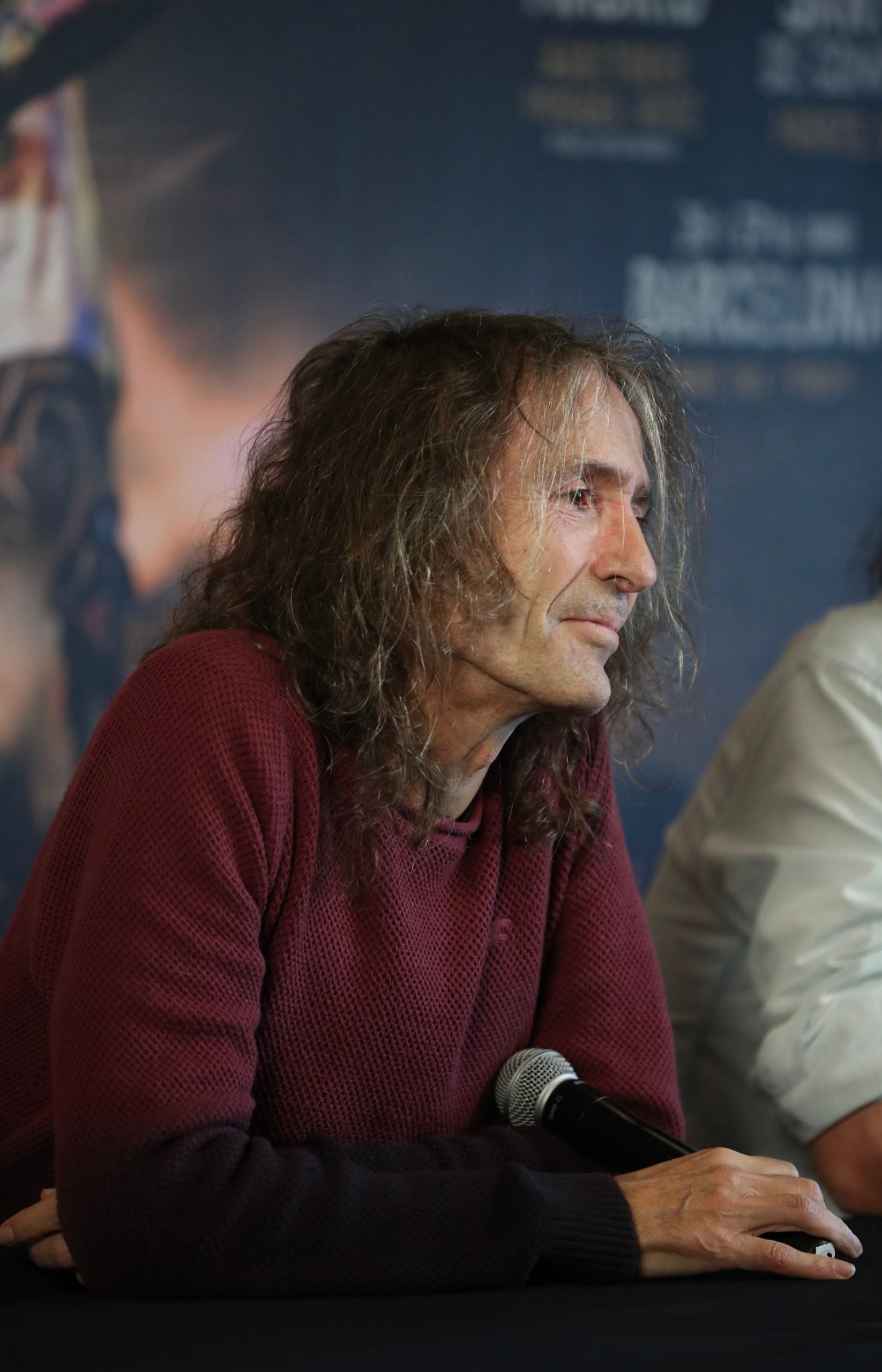 Robe Iniesta en una rueda de prensa. (Foto: Gtres)