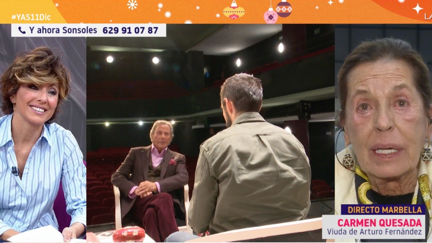 Las lágrimas de Carmen Quesada al recordar a Arturo Fernández: Siempre será el amor de mi vida