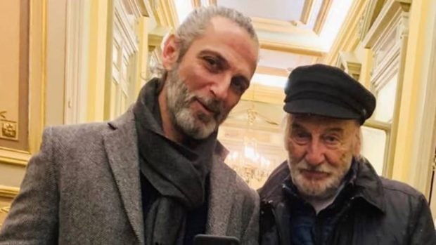 Héctor Alteiro y su hijo Ernesto. (Foto: Redes sociales)