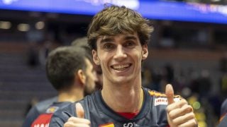 Pablo Urdangarin en un partido de balonmano. (Foto: Gtres)