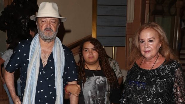 Miguel Morales, Alejandra y Fedra Lorente. (Foto: Gtres)