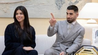 Ilia Topuria y Giorgina Uzcátegui. (Foto: Gtres)