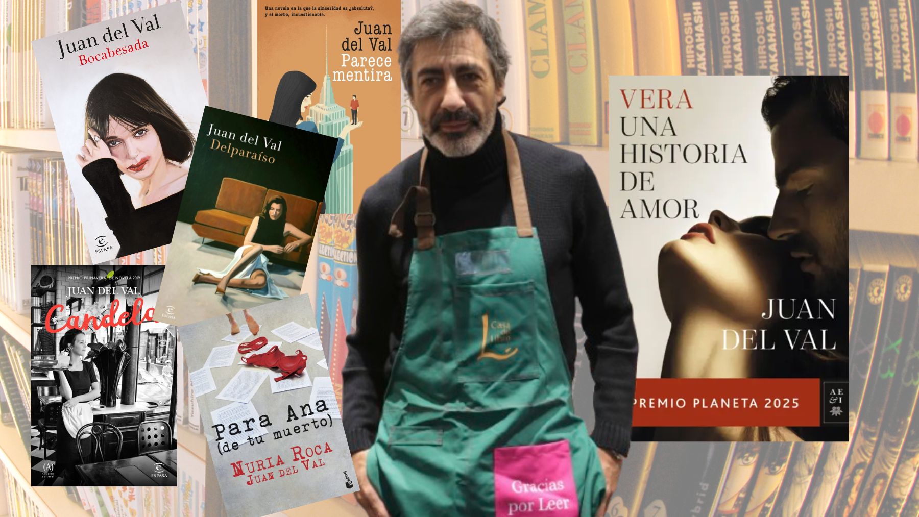 Más allá del Planeta: las otras novelas de Juan del Val que son perfectas para regalar