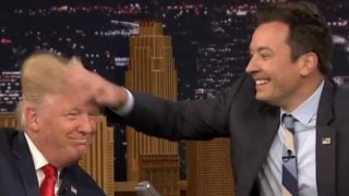 Donald Trump y Jimmy Fallon. (Foto: The Night Show)