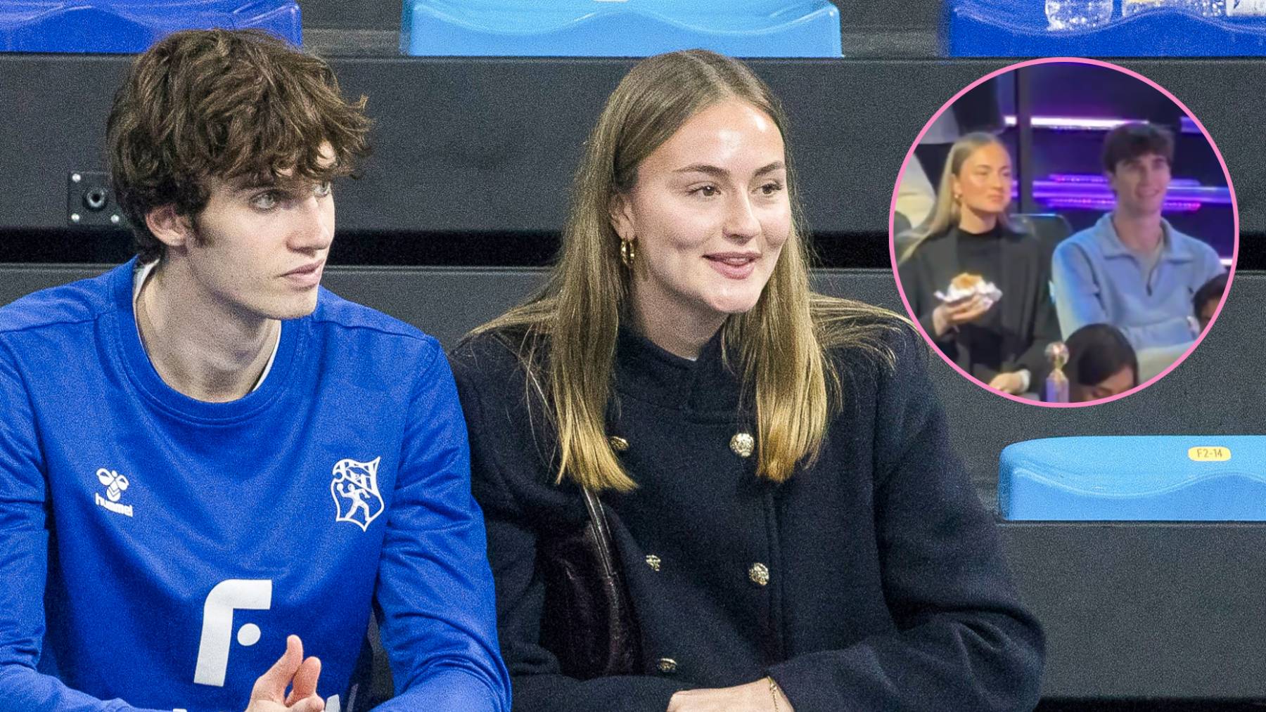 Pablo Urdangarin y su novia sorprenden entre el público de la final de