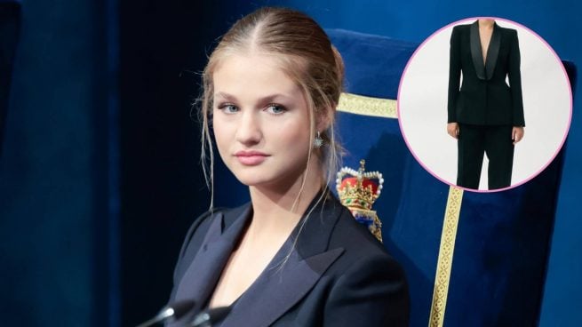 La Princesa Leonor en un collage hecho por LOOK.