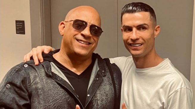 Vin Diesel y Cristiano Ronaldo. (Foto: Redes Sociales)