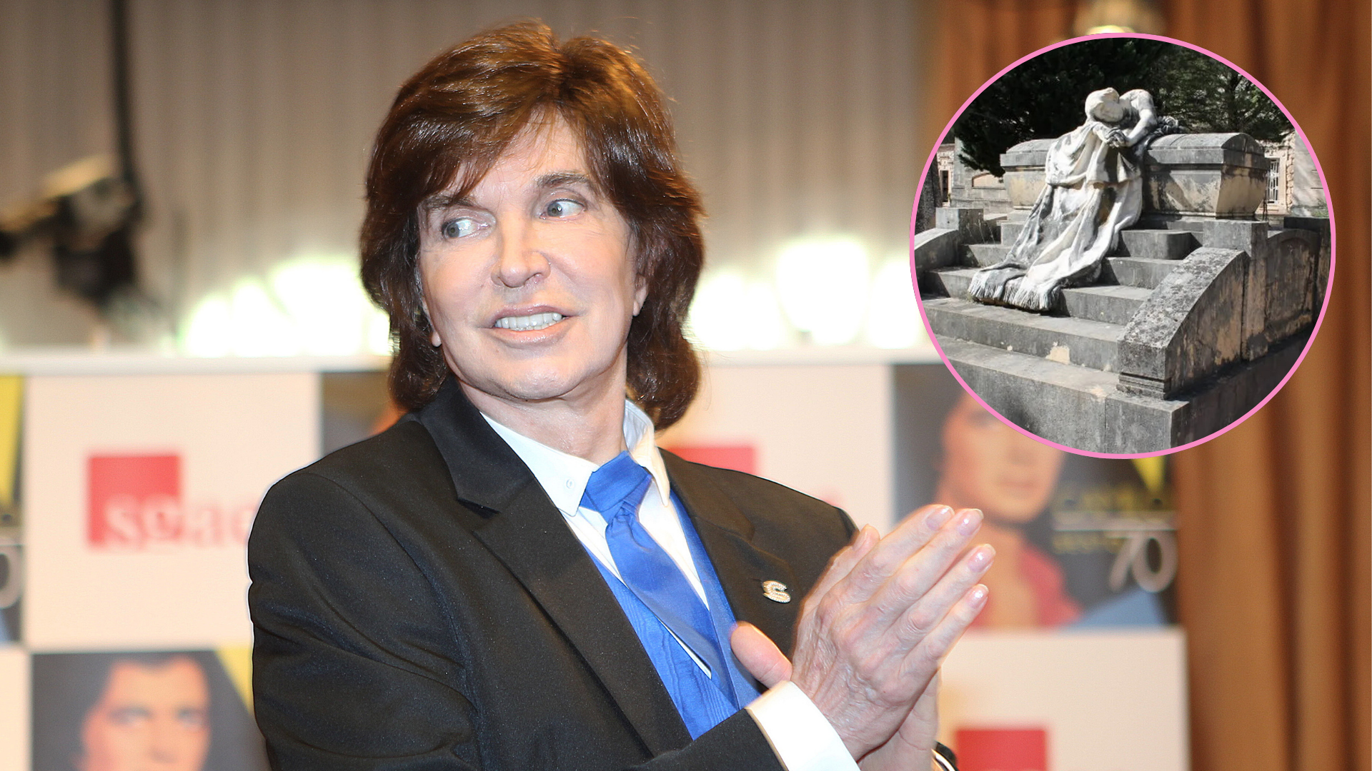 La familia de Camilo Sesto estalla tras el uso de su mausoleo en una escena de cine para adultos