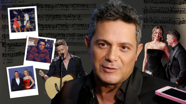 Alejandro Sanz en distintos momentos de su vida. (Foto: Gtres)