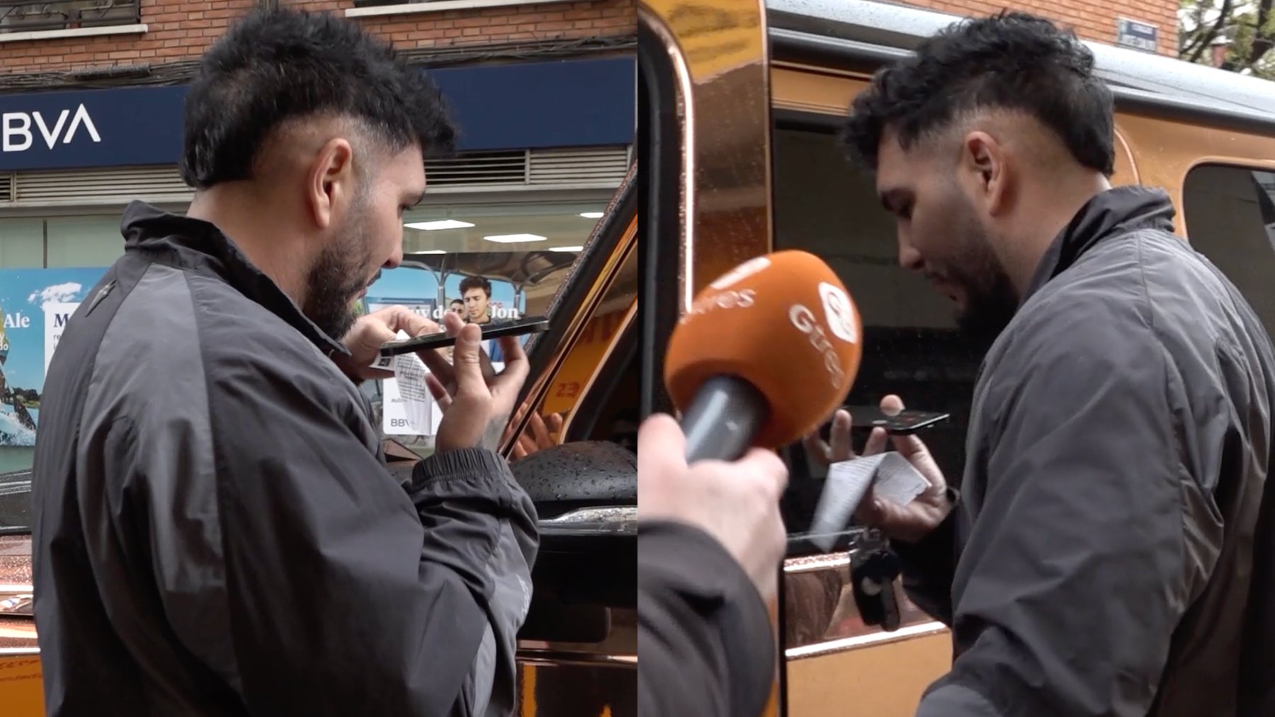 Omar Montes, multado tras aparcar en un sitio para personas con movilidad reducida: Mierda