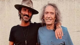 Leiva con Robe Iniesta. (Foto: Instagram)