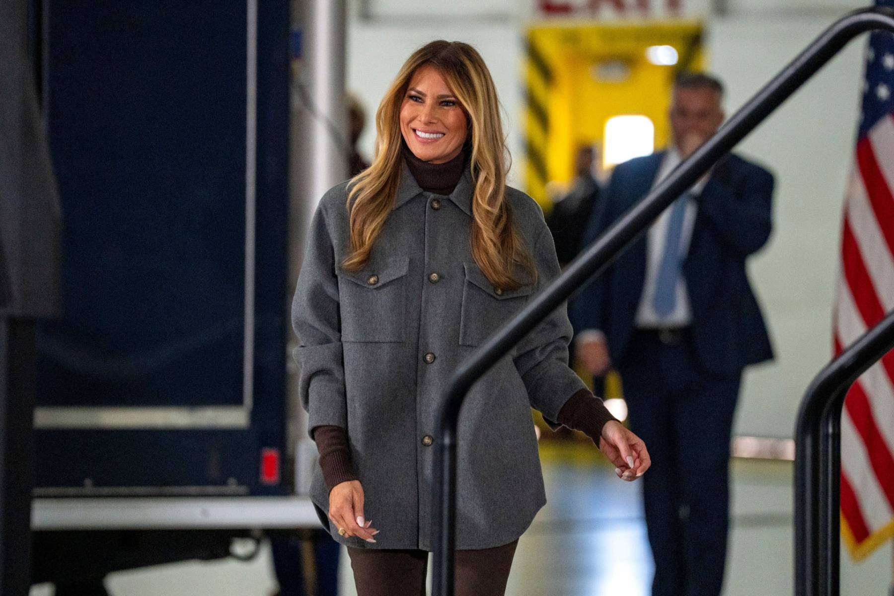 Melania Trump en un acto oficial. (Foto: Gtres)