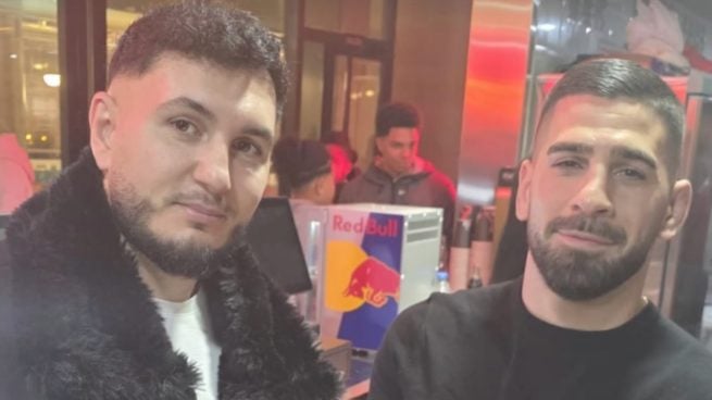 Topuria, en el evento de kebabs de Omar Montes. (Foto: Redes Sociales)