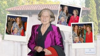 Tatiana Radziwill y las fotos de su última aparición pública. (Fotos: Gtres)