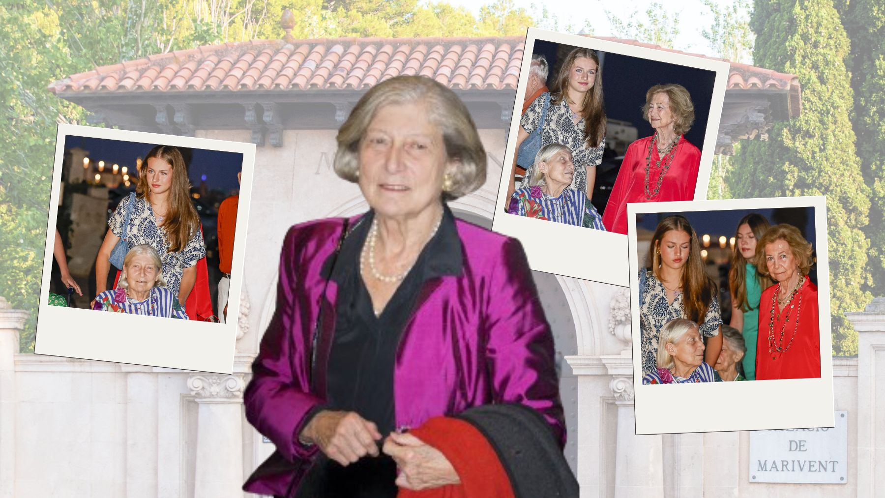 Las últimas fotos de Tatiana Radziwill junto a la Reina Sofía en Mallorca