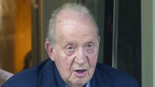 Juan Carlos I con el rostro serio. (Foto: Gtres)