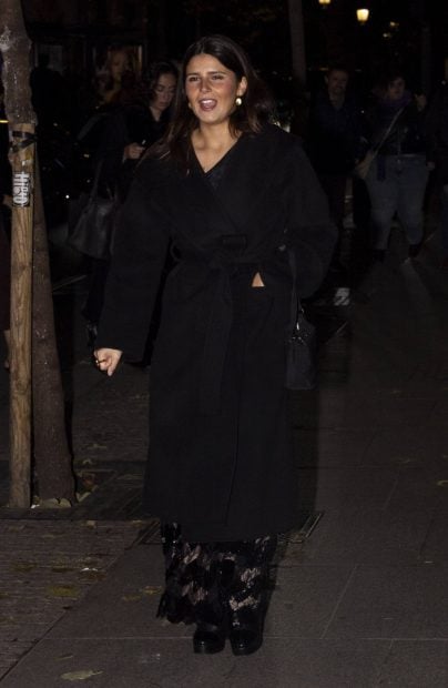 Cayetana llegando al Nuevo Club Madrid. (Foto: Gtres)