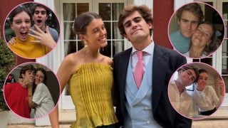 Manuela Ochoa y Pedro. (Fotos: Redes Sociales)