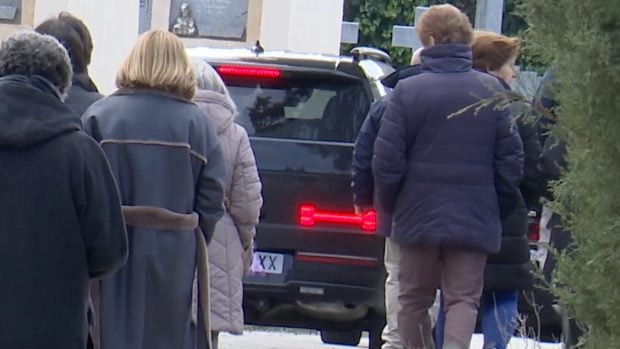 El último adiós a Gaudencio Fernández. (Fotos: Gtres)