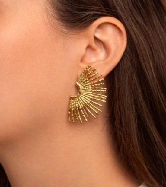 Pendiente 'Sunbeam' de Singularu. (Foto: Singularu)