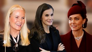 Mette-Marit, Letizia y Kate Middleton. (Foto: Gtres)