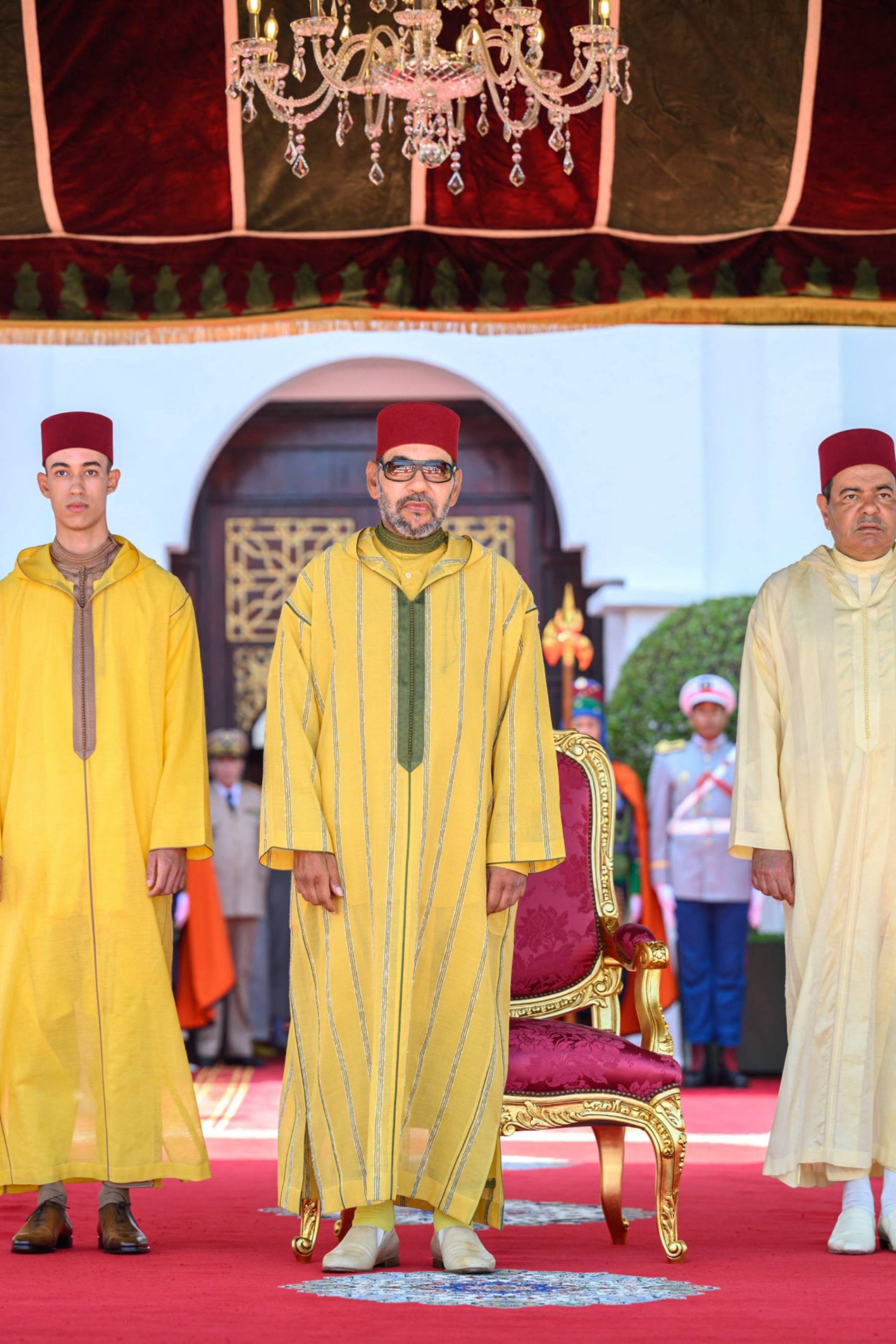 El rey Mohamed VI en un acto oficial. (Foto: Gtres)