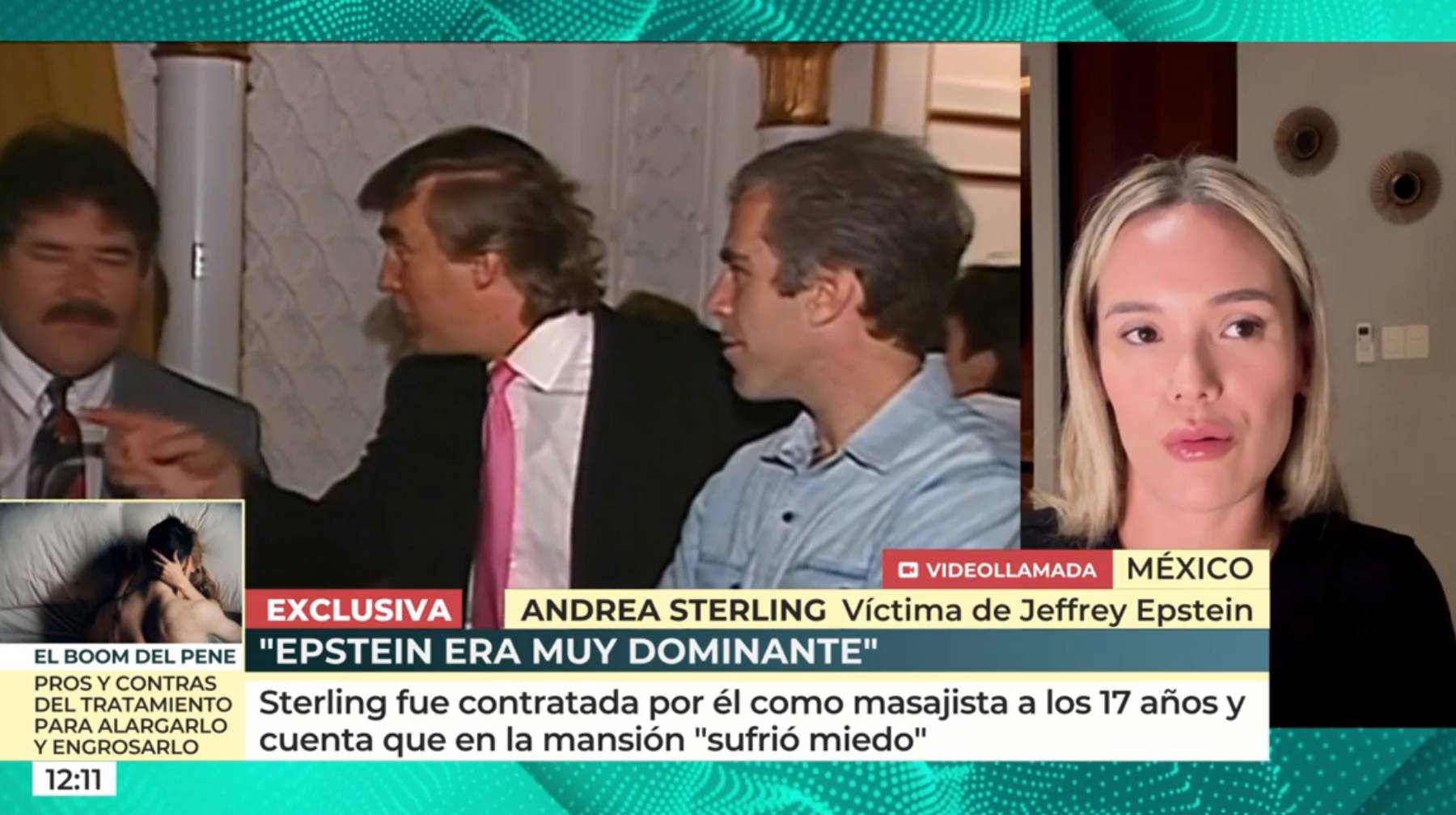 Andrea Sterling en 'El programa de Ana Rosa'. (Foto: Telecinco)