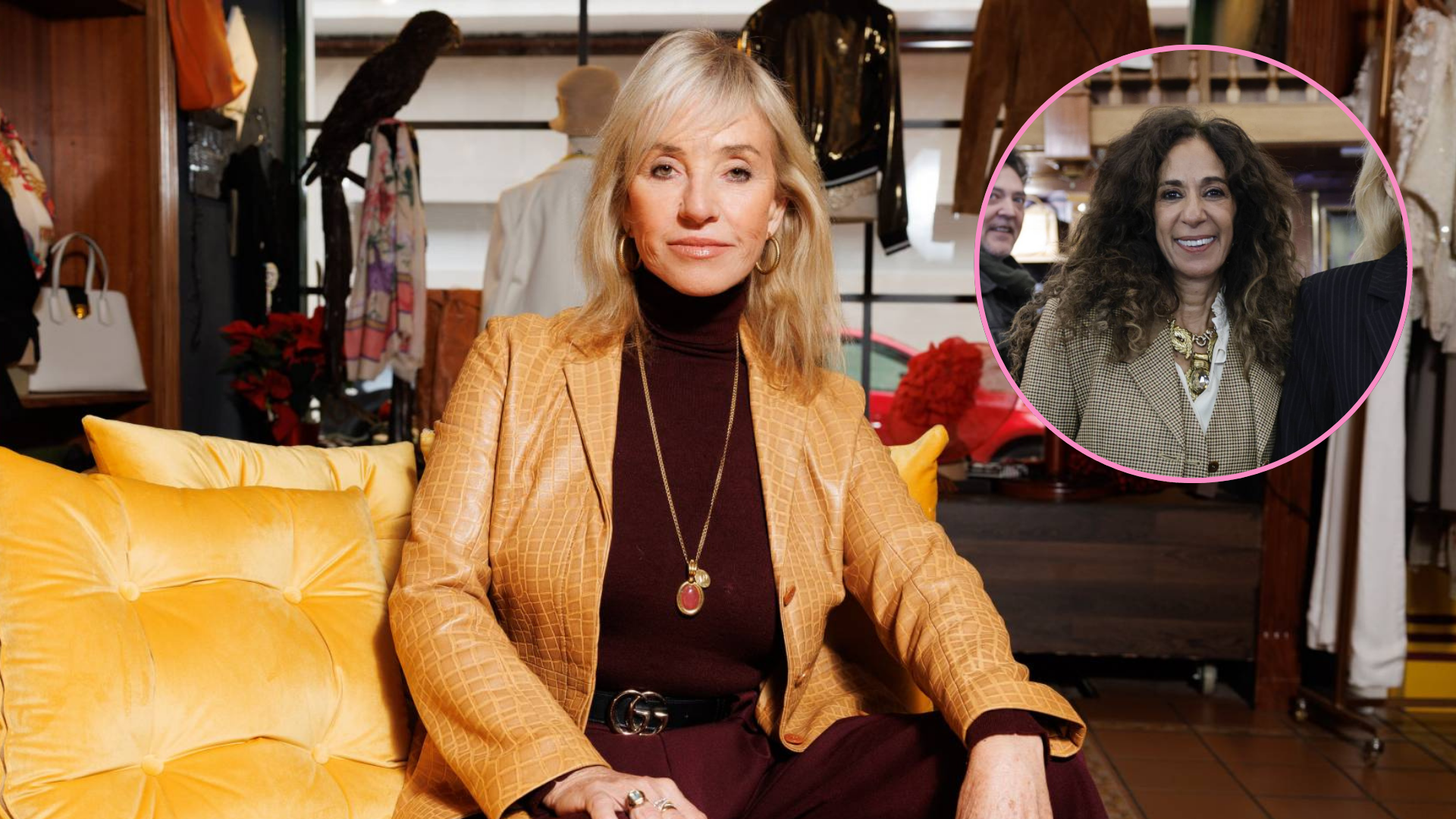 Rosario Flores y Mariola Orellana celebran el aniversario de su tienda: mucho duende y rifirrafes