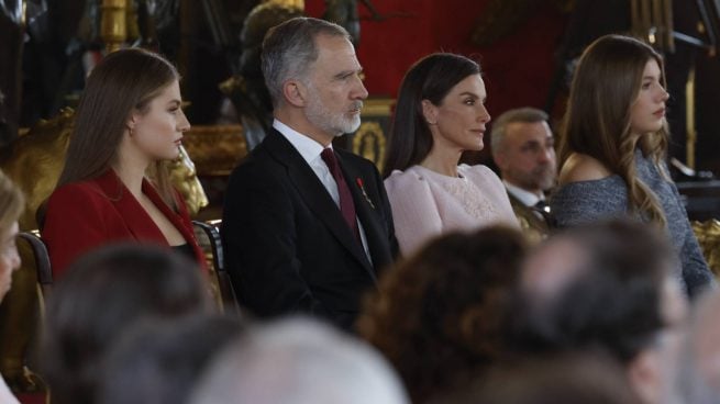 Ostras, salmón y turrón: los platos imprescindibles en las Navidades de los Reyes en Zarzuela