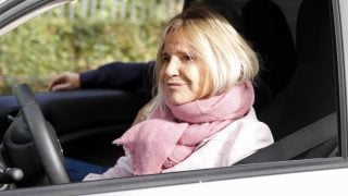 Eugenia Martínez de Irujo en el Palacio de Liria. (Foto: Gtres)