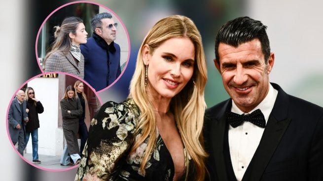 Luis Figo y Helen Svedin. (Foto: Gtres)