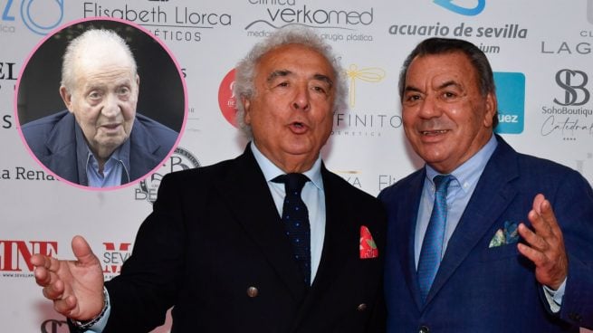 Montaje de Los del Río y Juan Carlos I. (Fotos: Gtres)