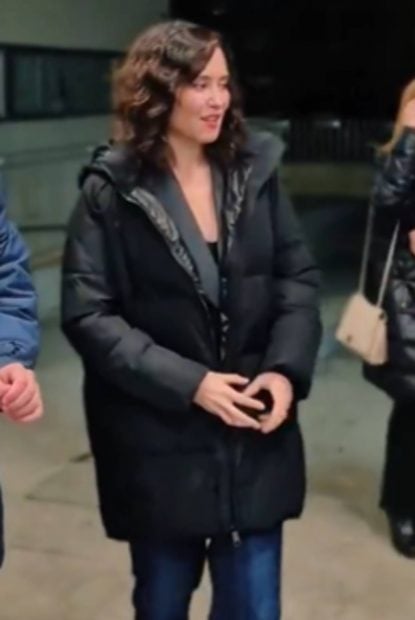 Isabel Díaz Ayuso en Arganda del Rey. (Foto: Twitter)