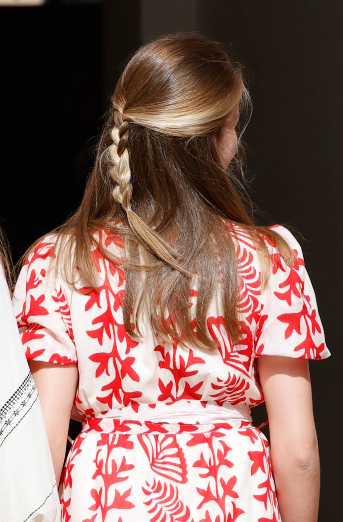 La princesa Leonor de Borbón durante un encuentro con miembros de la Fundación Princesa de Girona en 2022. (Foto: Gtres)