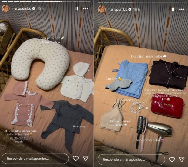 María Pombo, embarazo María Pombo