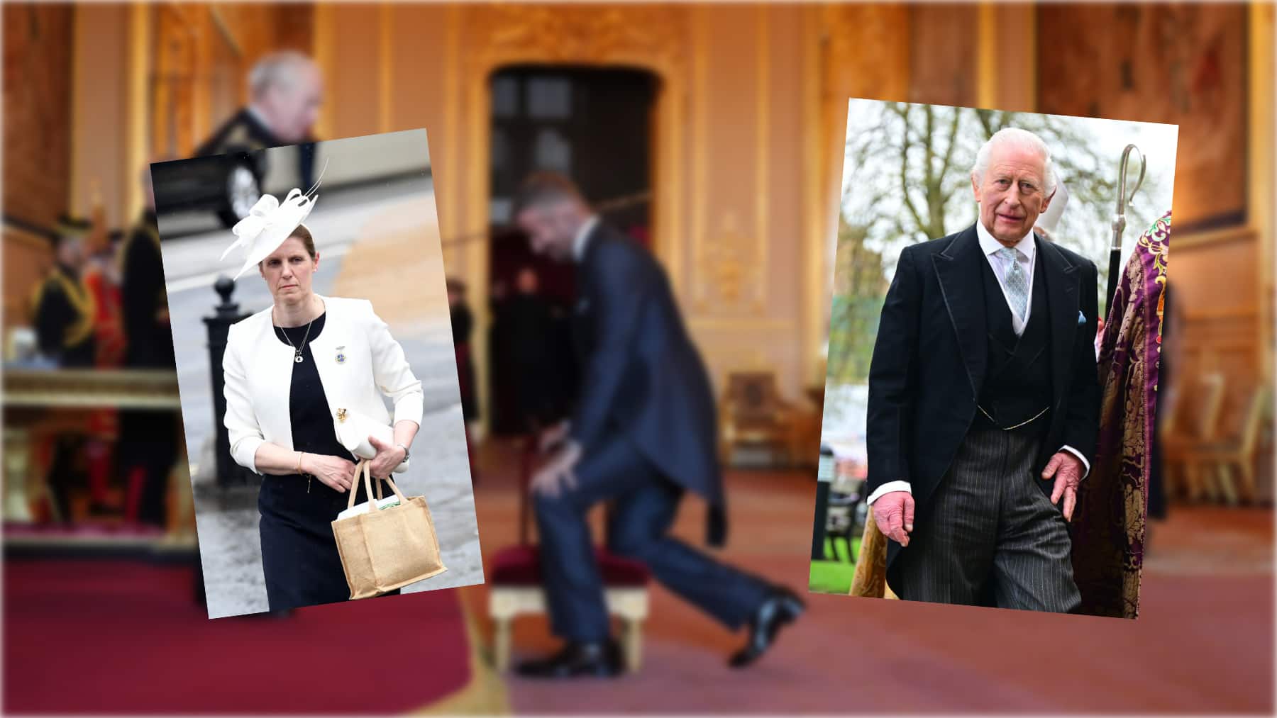 El rey Carlos III condecora a la niñera española de los príncipes de Gales, María Teresa Turrión