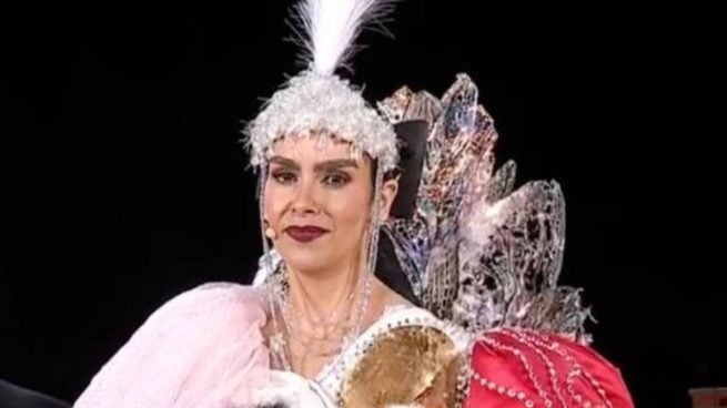 Primeras imágenes de Cristina Pedroche en las Campanadas. (Foto: Atresplayer)