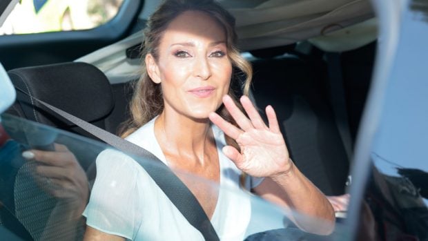 Carolina Molas en la boda de Tamara Falcó e Iñigo Onieva. (Foto: Gtres)