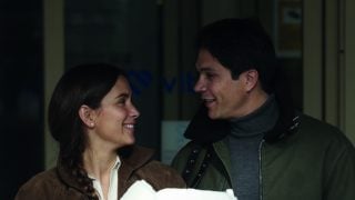 María Pombo con Pablo Castellano y su hija. (Foto: Gtres)