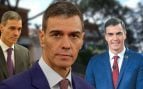 Pedro Sánchez en un montaje de fotos hecho por LOOK.