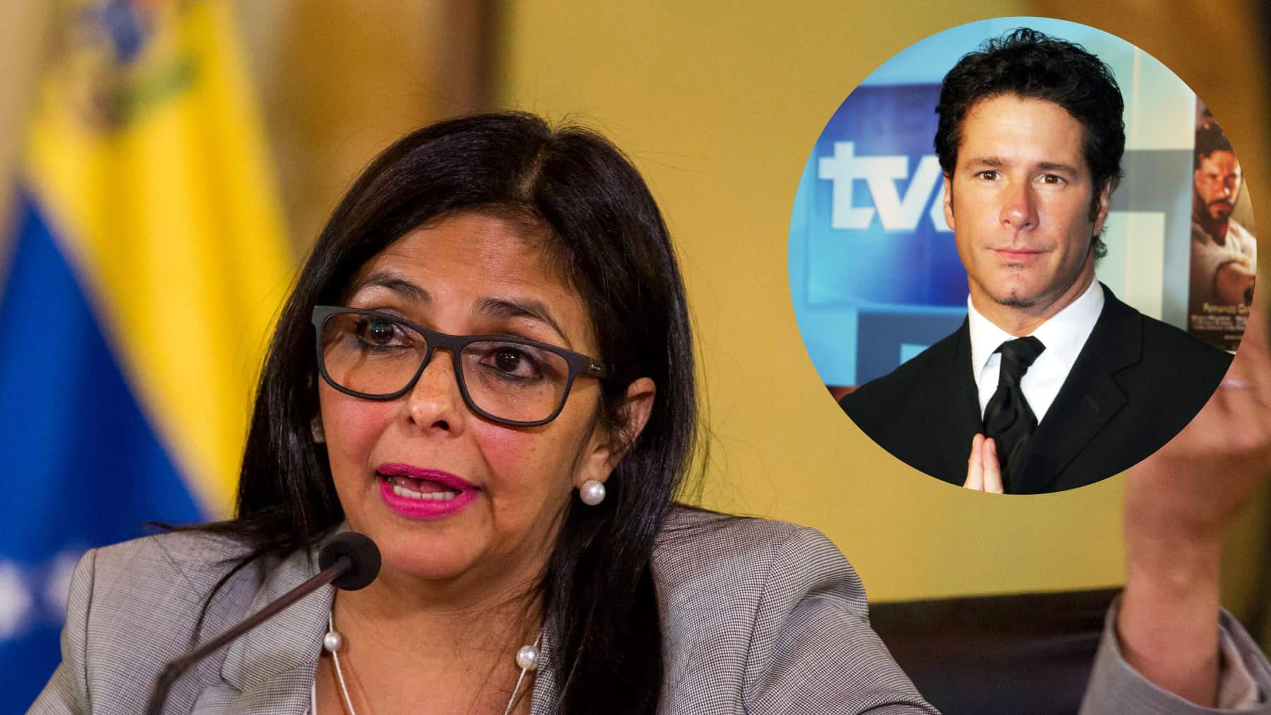 Fernando Carillo sale en defensa de Delcy Rodríguez: La traición no vino por ahí